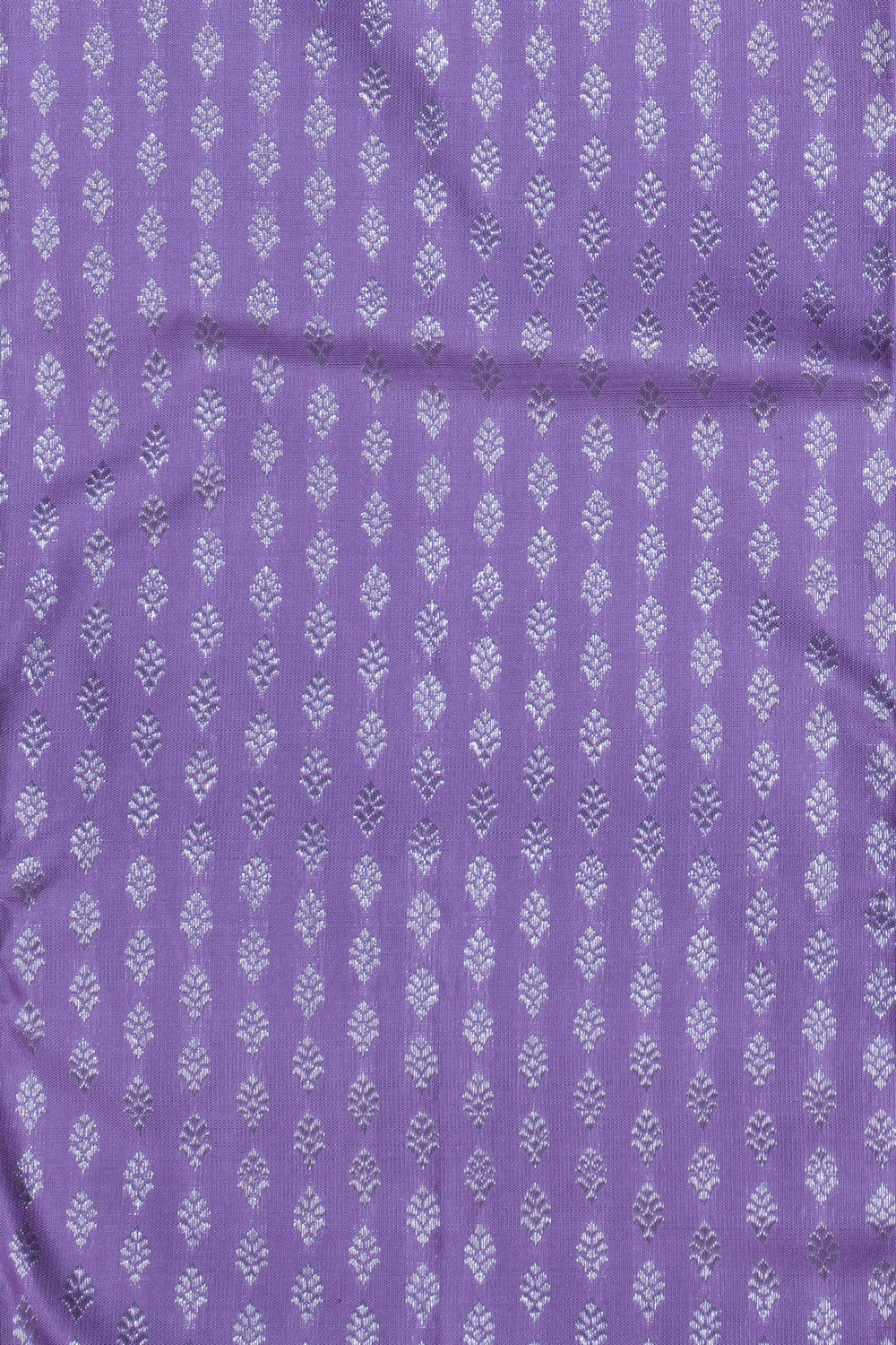 Image of Kanchipuram Silk Lavender Purple Saree